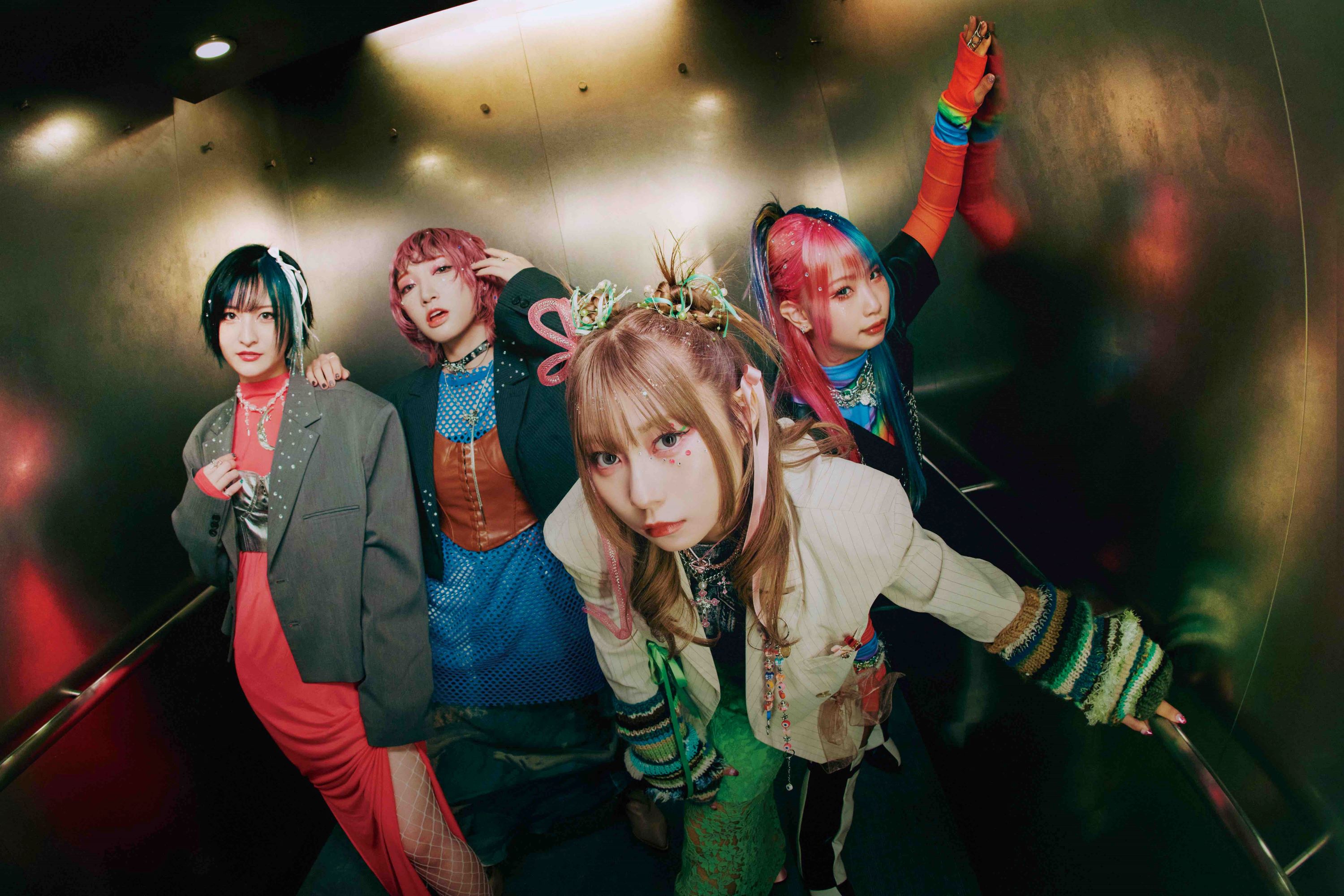 花冷え。が12月4日(水)にリリースするEP「ぶっちぎり東京」の収録曲と