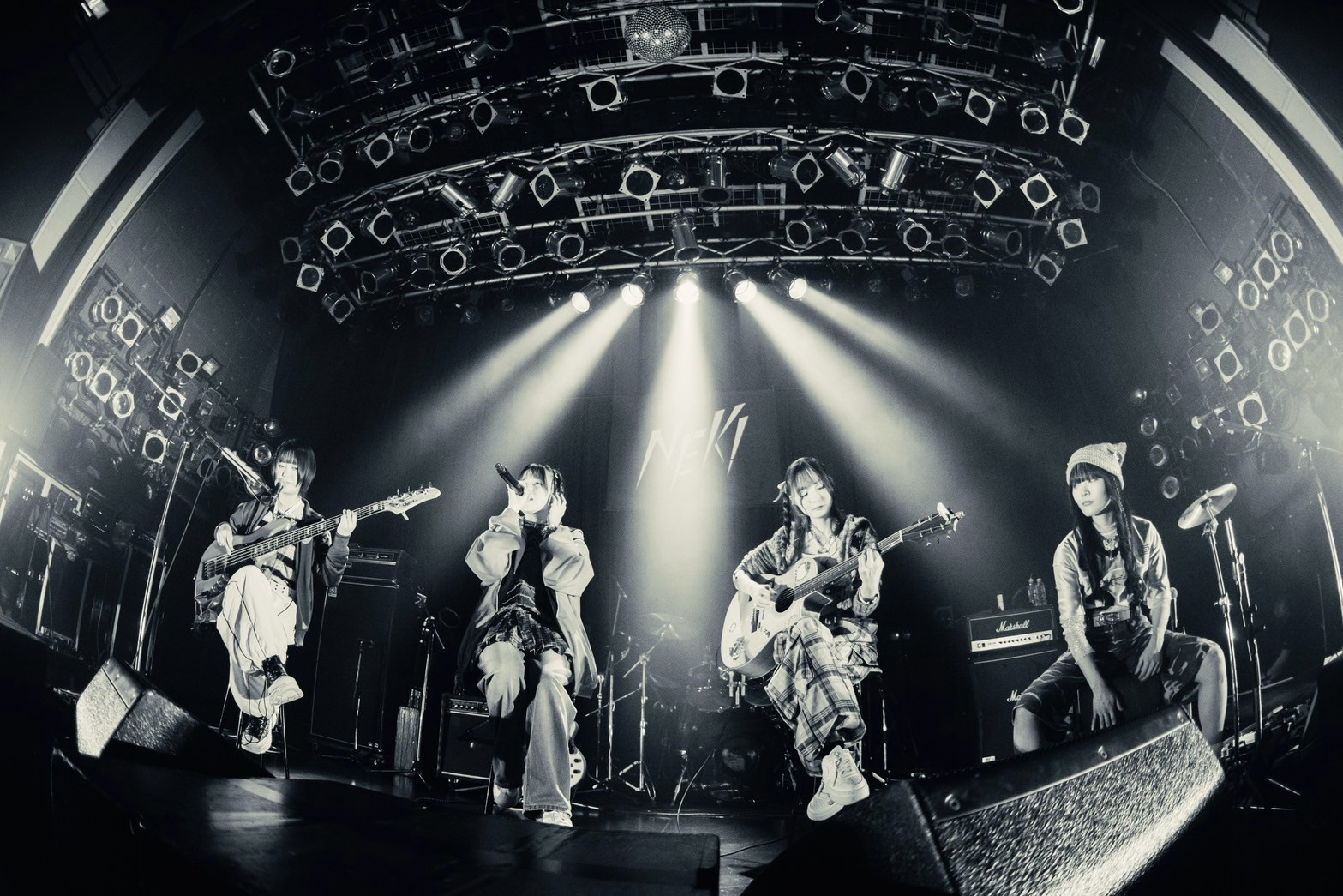 スラングロックバンド” NEK! 結成2年目にして初となるZeppワンマン