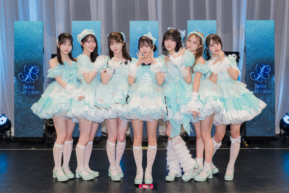 Jams Collection、フレッシュと華やかさを7名で見せつけた新体制