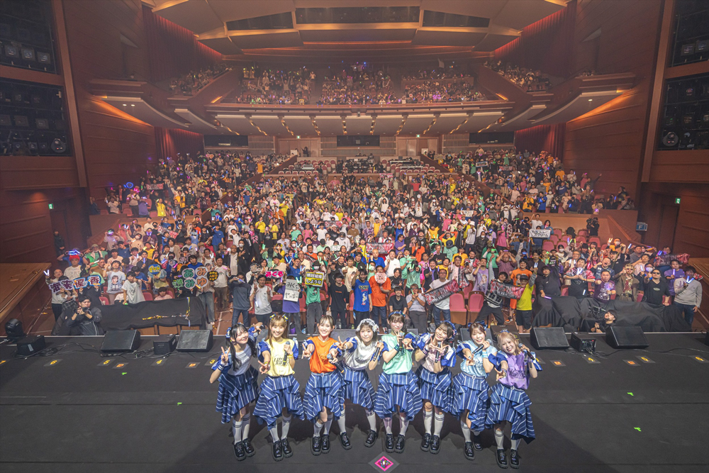 結成9周年を迎えたカラフルスクリームが4年ぶりにNHK大阪ホールでワンマンライブを開催！「カラフルスクリームと一緒に青春しましょう！」