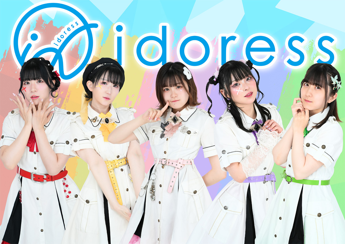 女優×アイドル「idoress」、SPACE ODDワンマンのキービジュアル公開&チケット販売開始