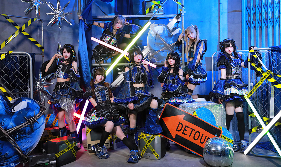 7人組個性派アイドル・VVSiS、「××KEEP OUT××」「ATTENTION!!」を配信リリース！