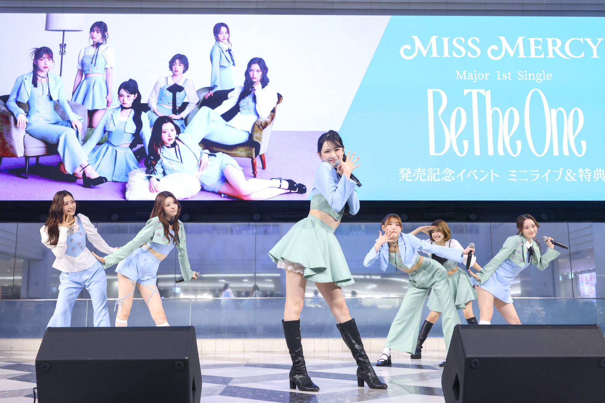 MISS MERCYメジャー1stシングル発売記念イベント開催 「誰もが知っている国民的グループになりたい」